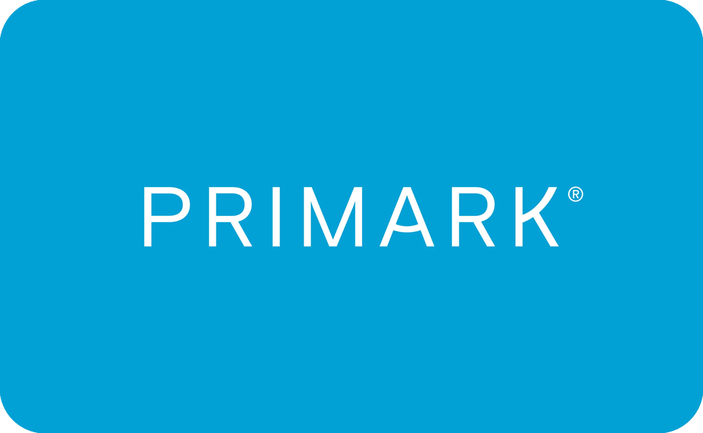 Gift card primark